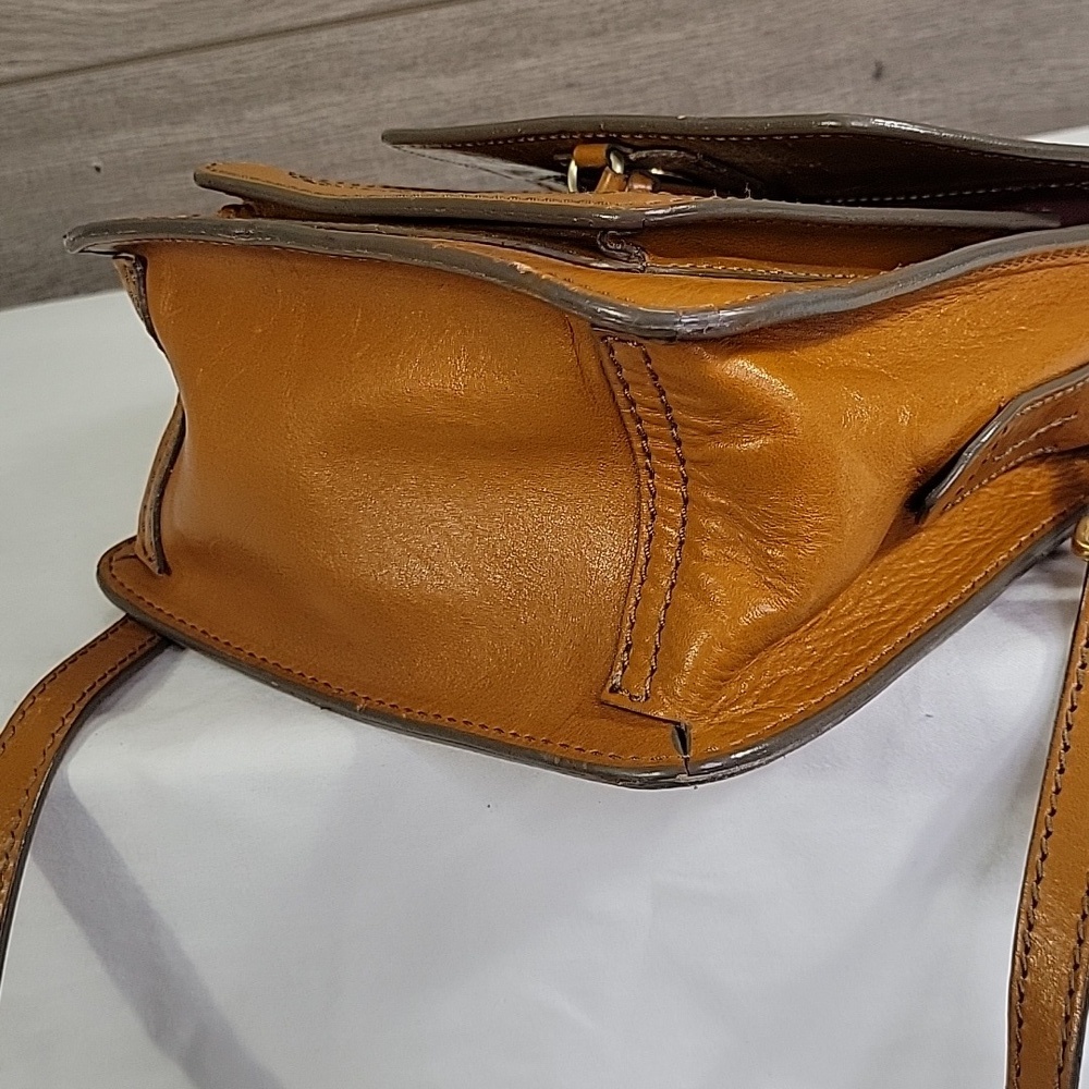The Bridge Firenze 1969 Brown Leather Crossbody Bag - Picture 9 of 15